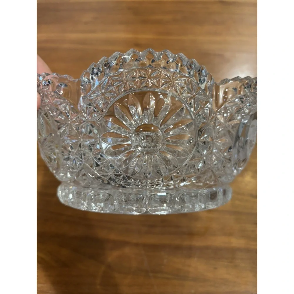 Hofbauer Byrdes Hand Cut Clear Crystal 8